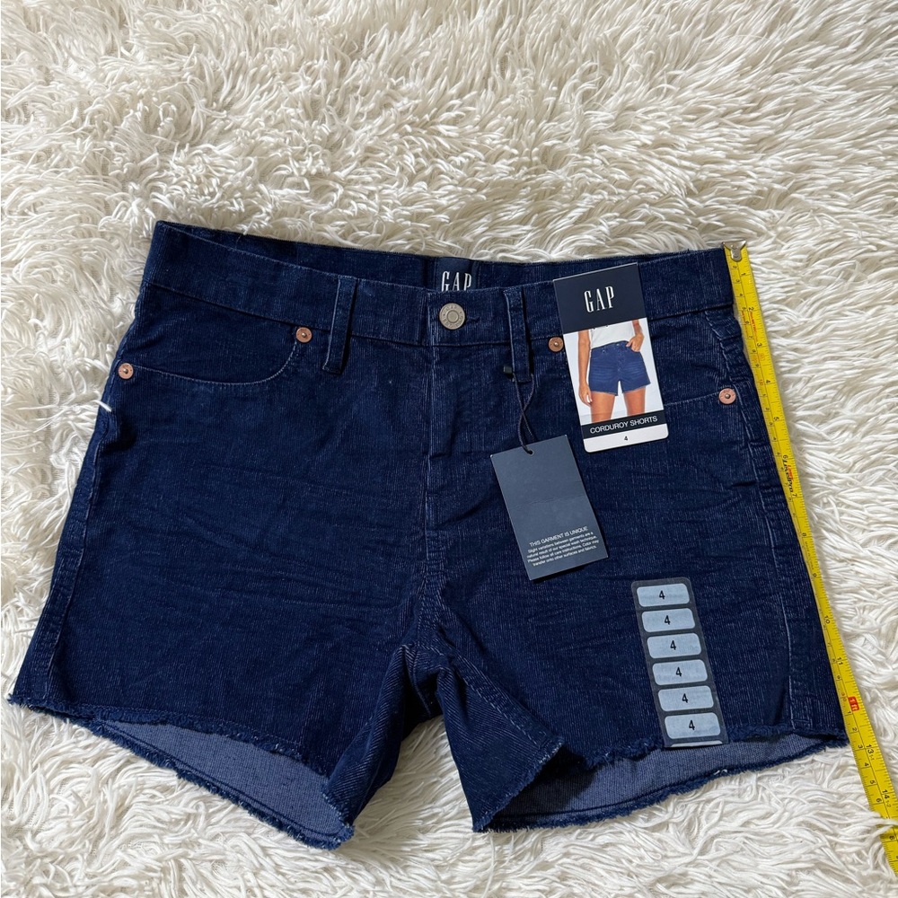 GAP Blue Corduroy Shorts
